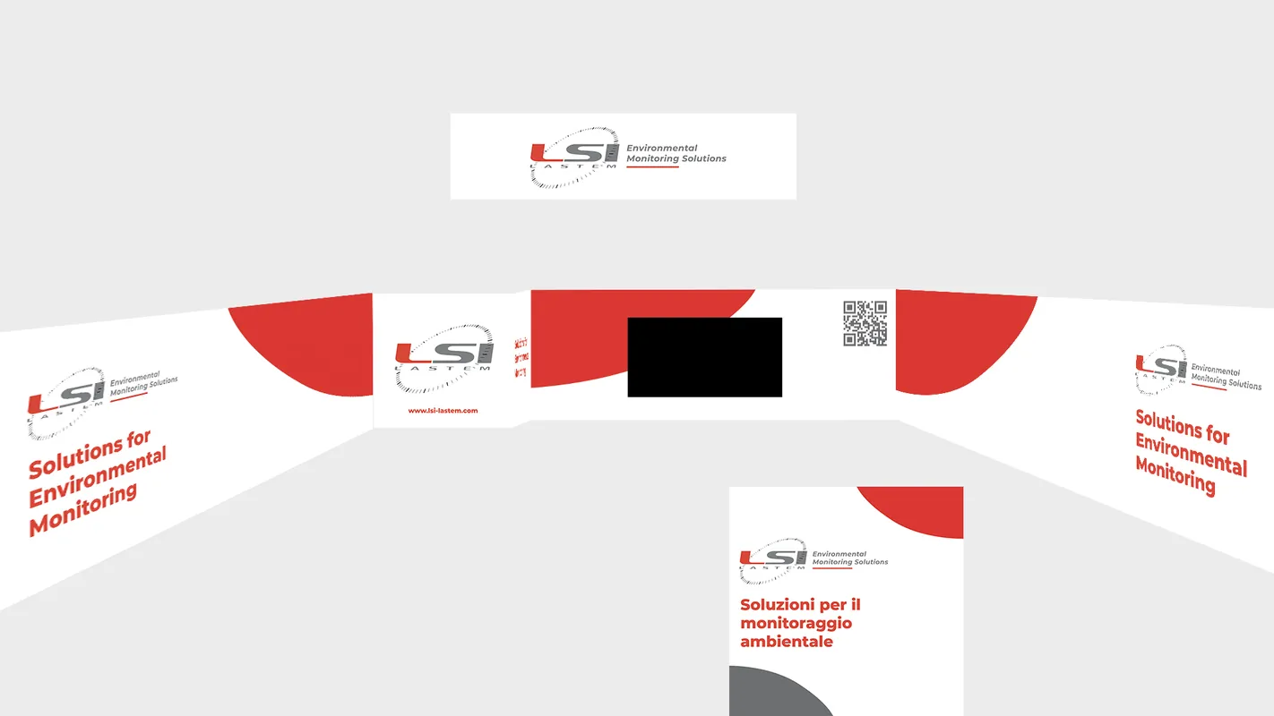 Il render dello stand di Ecomondo 2022, a Rimini
