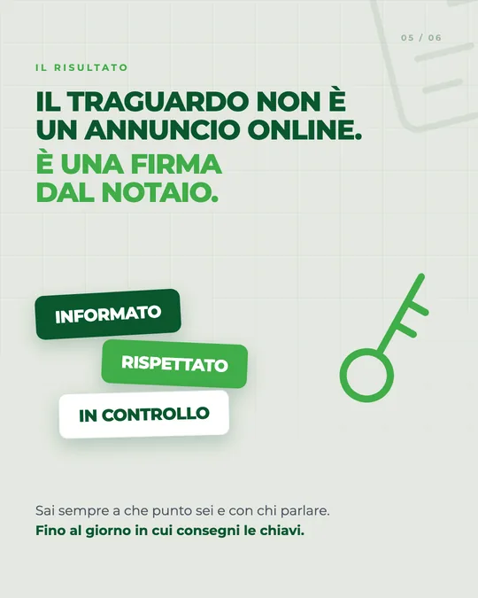 Una slide dei caroselli di RE POINT Group