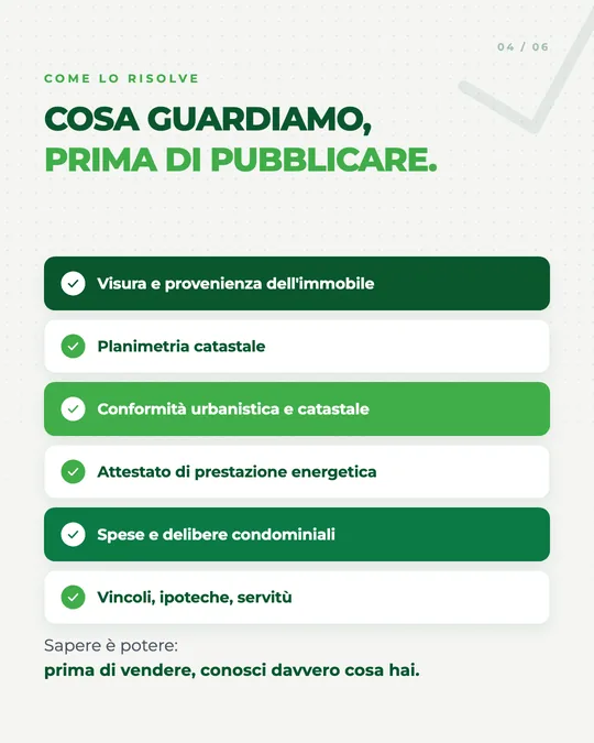 Una slide dei caroselli di RE POINT Group