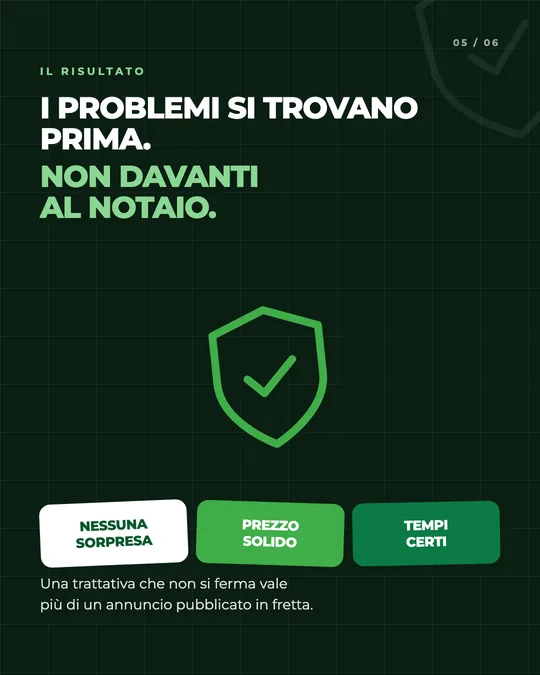 Una slide dei caroselli di RE POINT Group