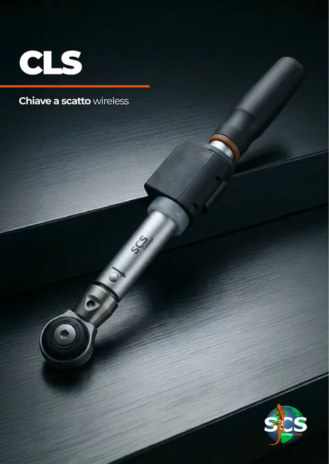 La copertina di una brochure prodotto di SCS Concept, 2026