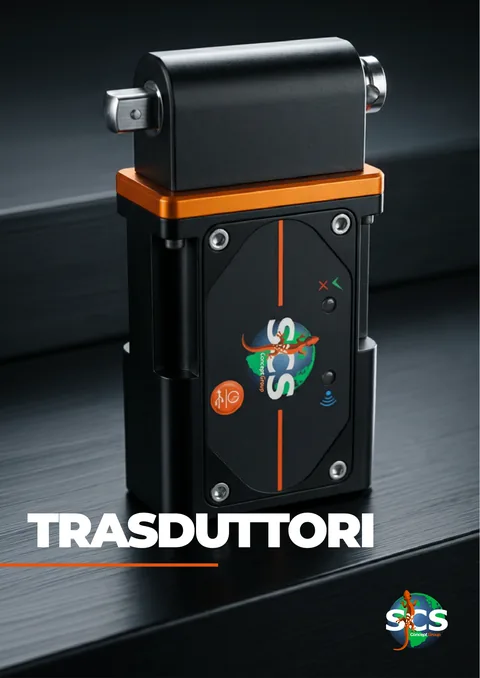 La copertina di una brochure prodotto di SCS Concept, 2026