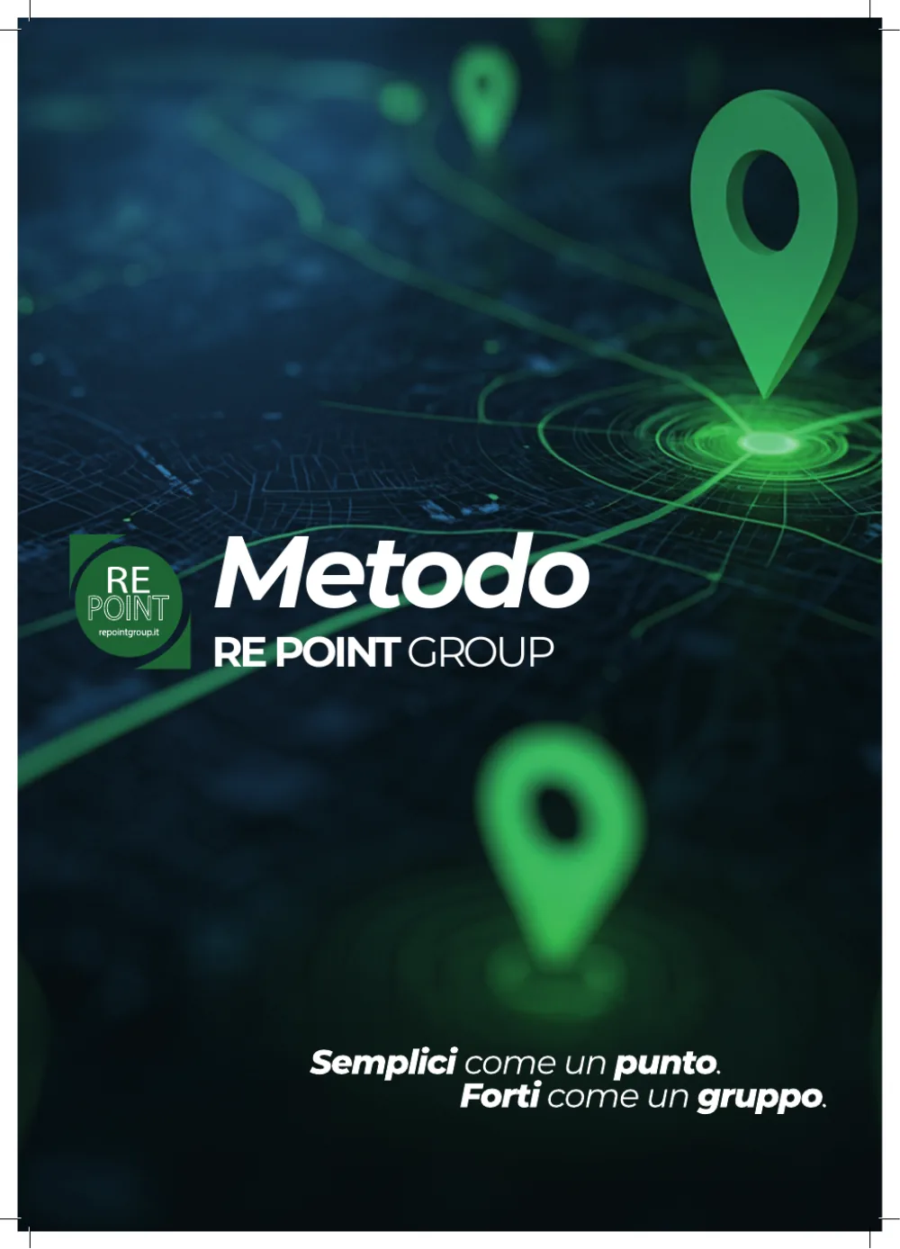 La copertina della brochure del Metodo RE POINT