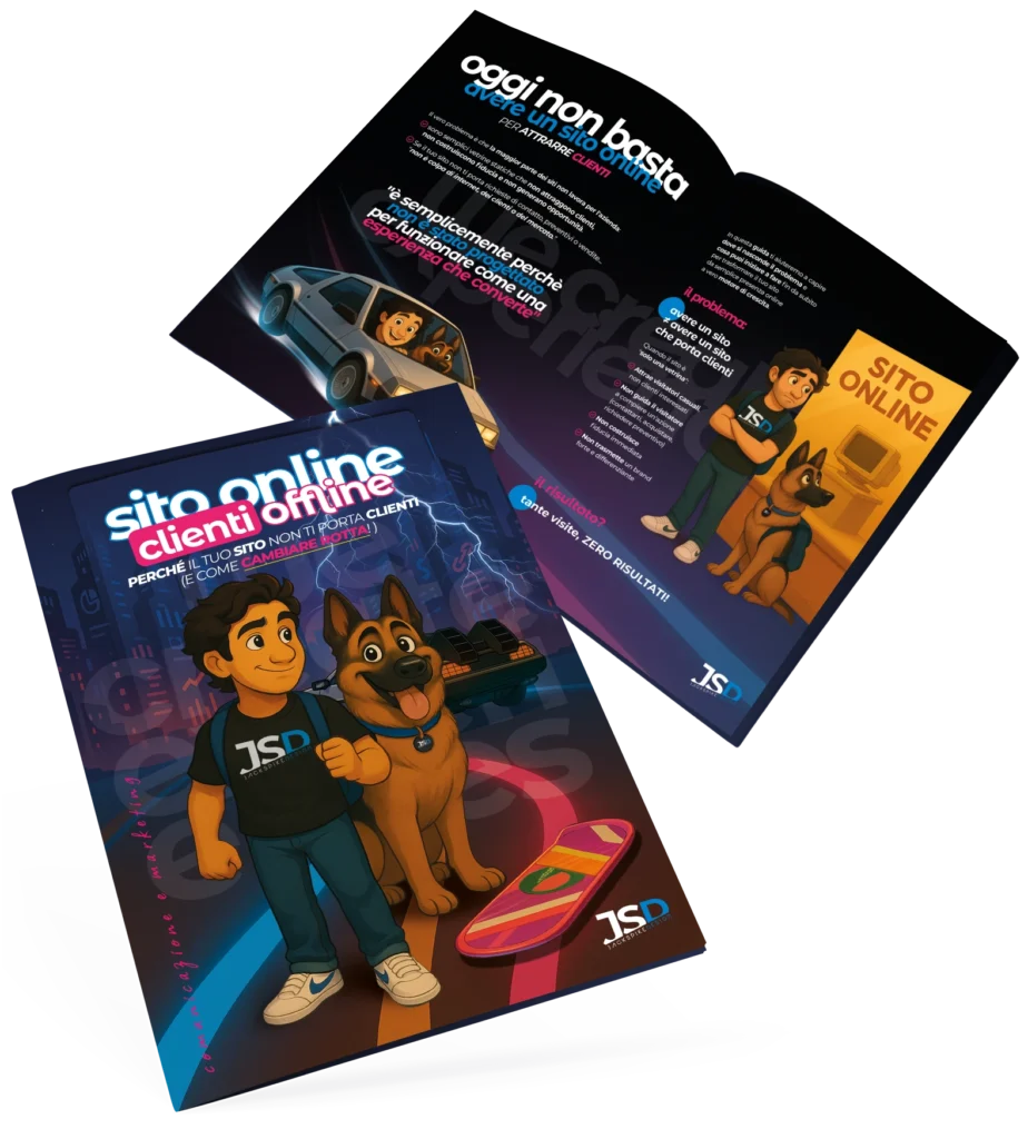 guida sito online clienti offline